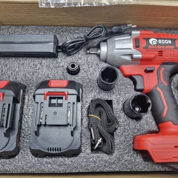 بکس شارژی ادون مدل ED-HC-48BL با باتری براشلس