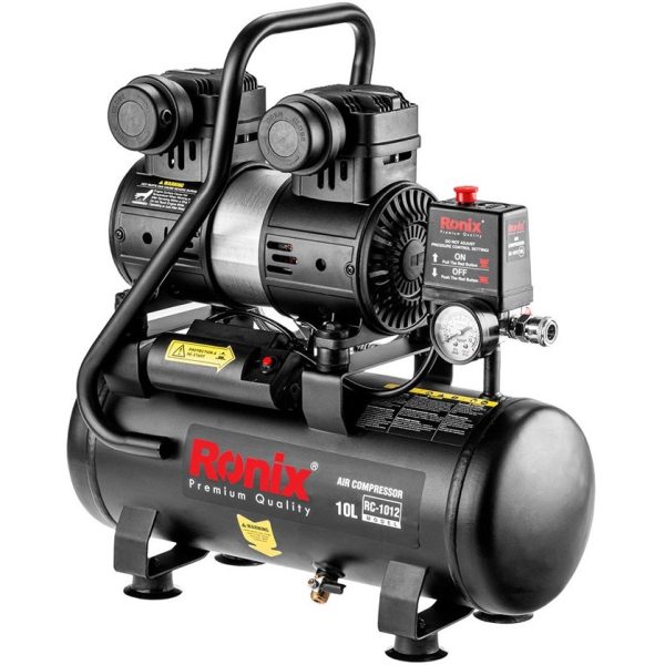 کمپرسور باد سایلنت 10 لیتری رونیکس مدل RC-1012