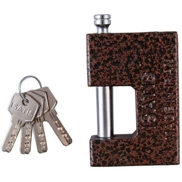 قفل کتابی ایساتیس سایز 90 میلی متر